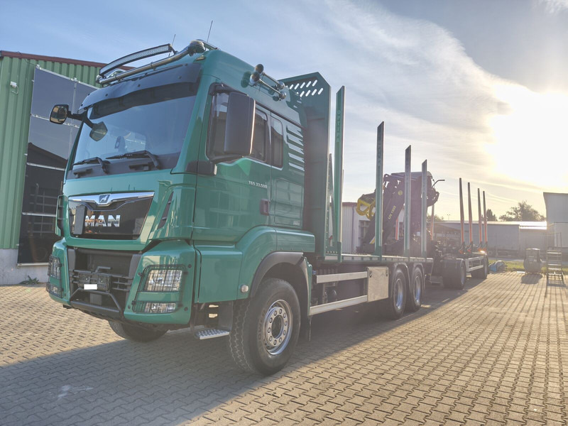 MAN TGX 33.500 Holz LKW Euro6 6x4 (9) - Camion grumier, Camion grue: photos 1 MAN TGX 33.500 Holz LKW Euro6 6x4 (9) - Camion grumier, Camion grue: photos 1