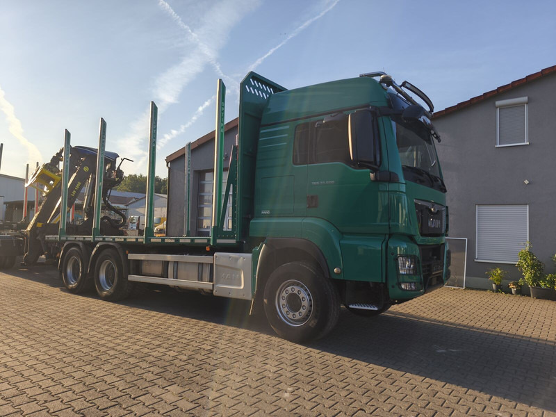 MAN TGX 33.500 Holz LKW Euro6 6x4 (9) - Camion grumier, Camion grue: photos 2 MAN TGX 33.500 Holz LKW Euro6 6x4 (9) - Camion grumier, Camion grue: photos 2