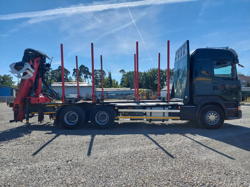 Camion grumier, Camion grue Scania R490 6x4 Euro 6 Kurzholz Palfinger AHK (2): photos 7