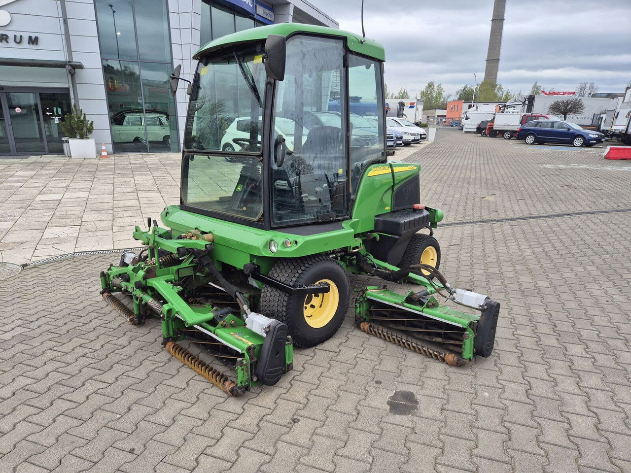 John Deere 1905 4WD / 2010 / Serviced / Cabin - Motofaucheuse: photos 1 John Deere 1905 4WD / 2010 / Serviced / Cabin - Motofaucheuse: photos 1