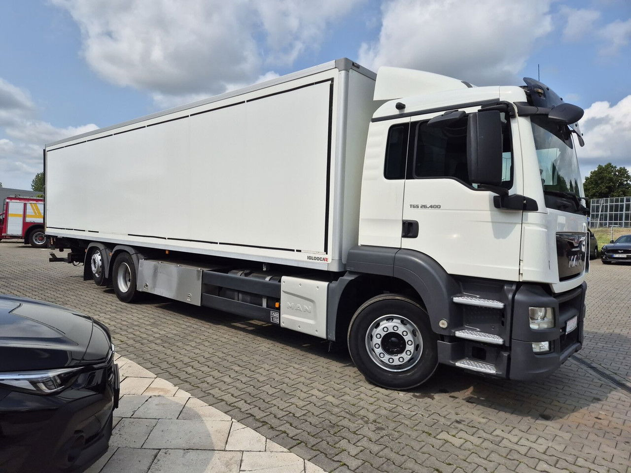 MAN TGS 26.400 Long Container 24 Europalet/Cheapest in the whole E - Camion frigorifique: photos 1 MAN TGS 26.400 Long Container 24 Europalet/Cheapest in the whole E - Camion frigorifique: photos 1