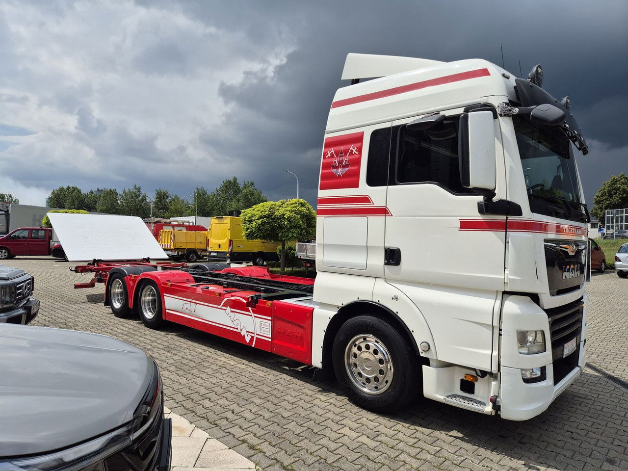 MAN TGX 28 28.420 , 6x2-2 LL / Trailer HFR KM 20 / 1 Owner / E6 /Techni - Camion porte-conteneur/ Caisse mobile: photos 5 MAN TGX 28 28.420 , 6x2-2 LL / Trailer HFR KM 20 / 1 Owner / E6 /Techni - Camion porte-conteneur/ Caisse mobile: photos 5