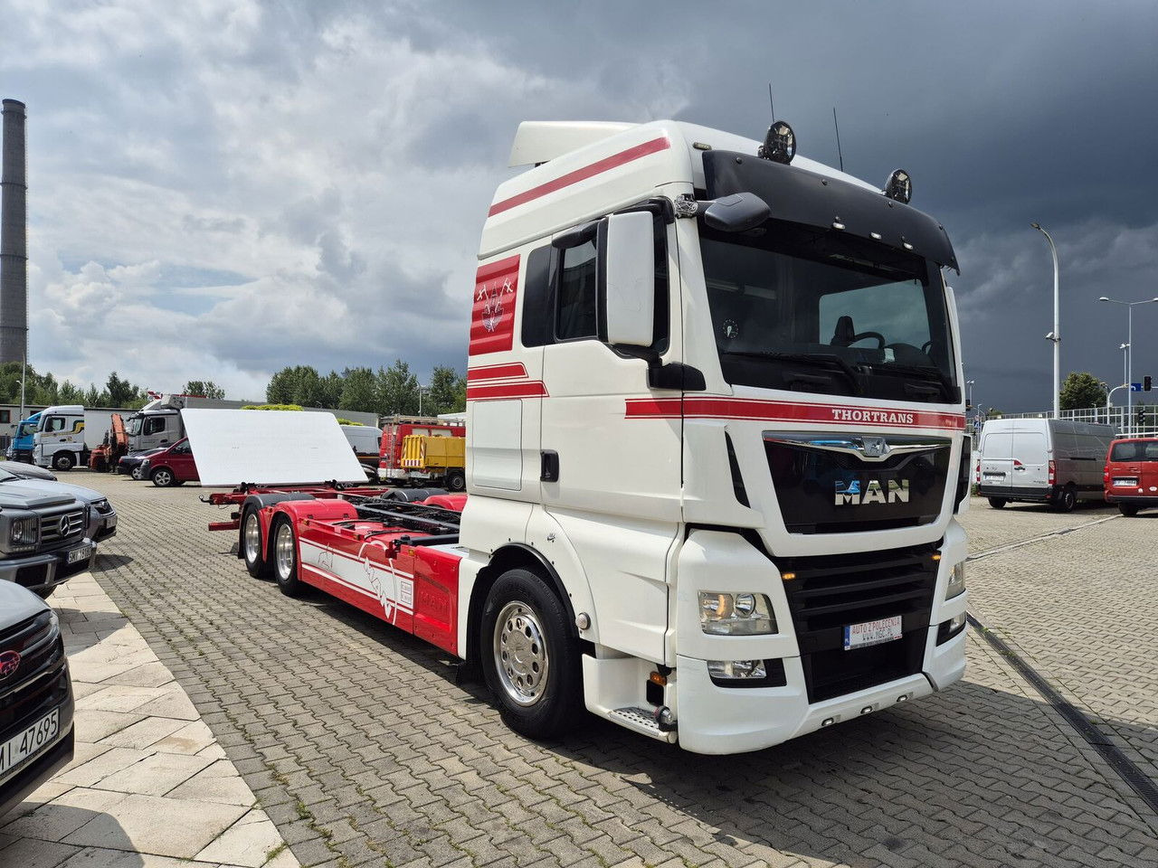 MAN TGX 28 28.420 , 6x2-2 LL / Trailer HFR KM 20 / 1 Owner / E6 /Techni - Camion porte-conteneur/ Caisse mobile: photos 4 MAN TGX 28 28.420 , 6x2-2 LL / Trailer HFR KM 20 / 1 Owner / E6 /Techni - Camion porte-conteneur/ Caisse mobile: photos 4