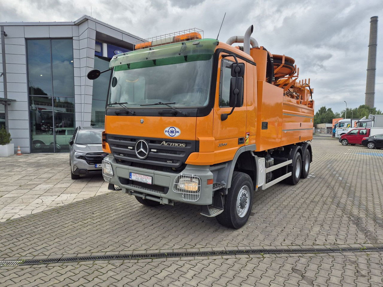 Mercedes-Benz Actros 3344 /6X6 / Wiedemann / Works Great / NO Rust / capt8m3+ - Camion hydrocureur: photos 2 Mercedes-Benz Actros 3344 /6X6 / Wiedemann / Works Great / NO Rust / capt8m3+ - Camion hydrocureur: photos 2