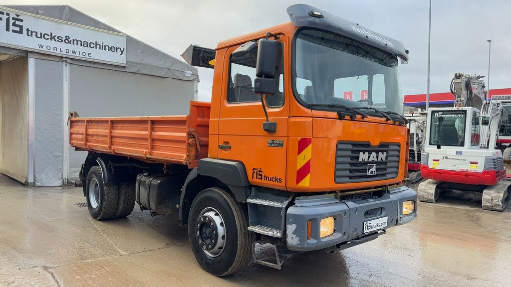 MAN 19.463 4x2 tipper - spring - Camion benne: photos 3 MAN 19.463 4x2 tipper - spring - Camion benne: photos 3