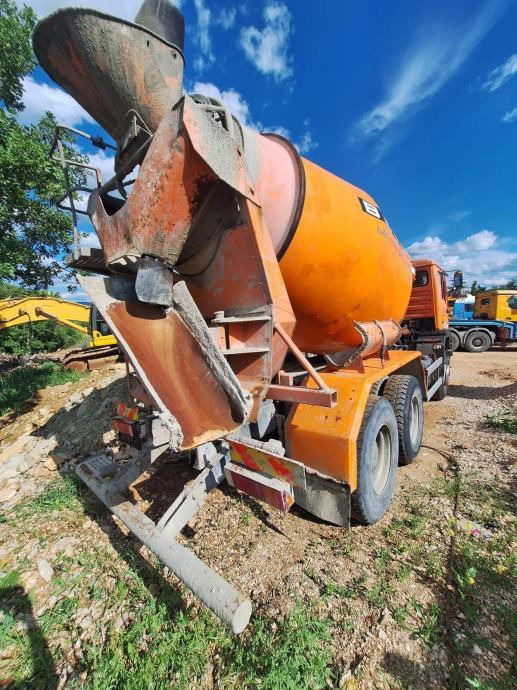 MAN 25.272 6x4 7m3 mixer 6x4 mixer, complete spring - Camion malaxeur: photos 4 MAN 25.272 6x4 7m3 mixer 6x4 mixer, complete spring - Camion malaxeur: photos 4