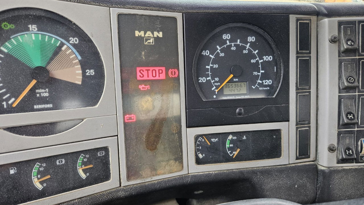 Camion malaxeur MAN FE 410A 6x4 mixer - 7m3 - euro 3: photos 6
