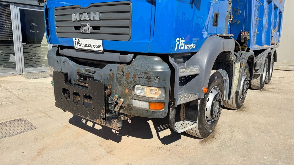 MAN TGA 41.480 8x4 Meiller dumper tipper - ac - Camion benne: photos 2 MAN TGA 41.480 8x4 Meiller dumper tipper - ac - Camion benne: photos 2