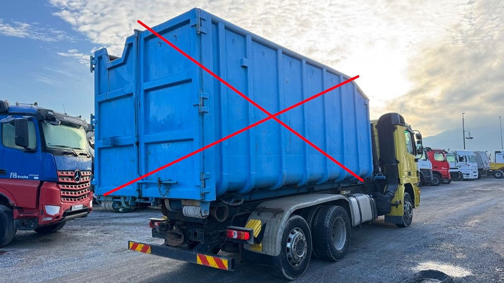 Mercedes-Benz Actros 2546 6x2 abroll - retarder - front spring - Camion porte-conteneur/ Caisse mobile: photos 3 Mercedes-Benz Actros 2546 6x2 abroll - retarder - front spring - Camion porte-conteneur/ Caisse mobile: photos 3