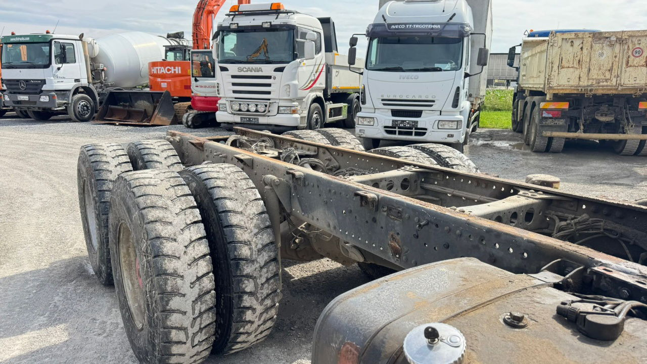 Mercedes-Benz Actros 2631 6x4 chassis - spring - Châssis cabine: photos 4 Mercedes-Benz Actros 2631 6x4 chassis - spring - Châssis cabine: photos 4