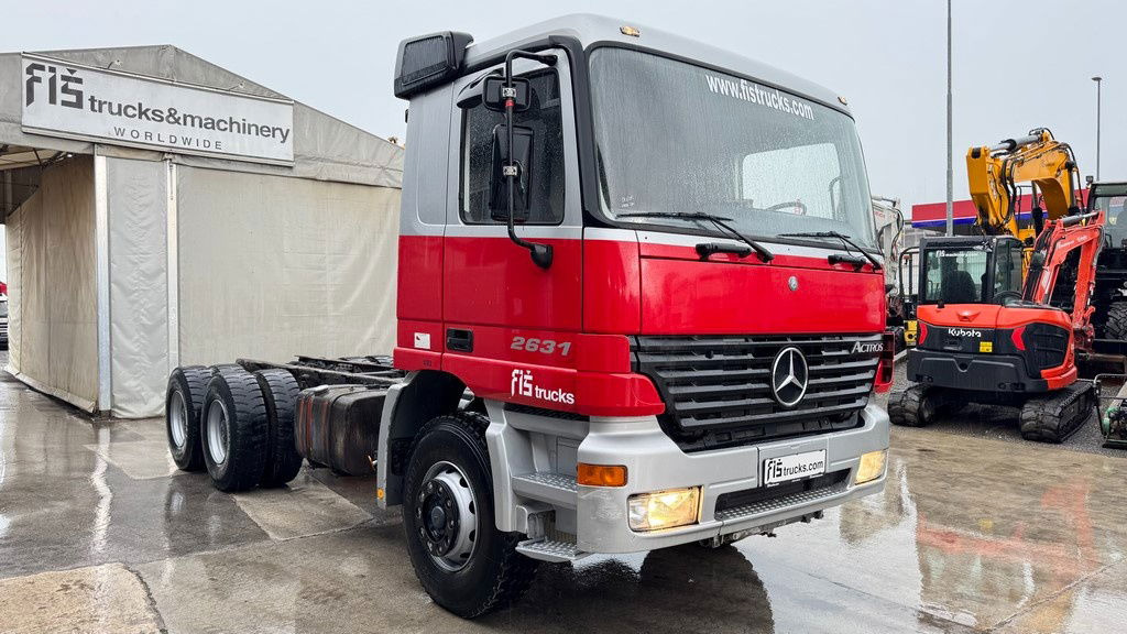 Mercedes-Benz Actros 2631 Actros 2631 6x4 chassis - spring - Perfect - Châssis cabine: photos 3 Mercedes-Benz Actros 2631 Actros 2631 6x4 chassis - spring - Perfect - Châssis cabine: photos 3