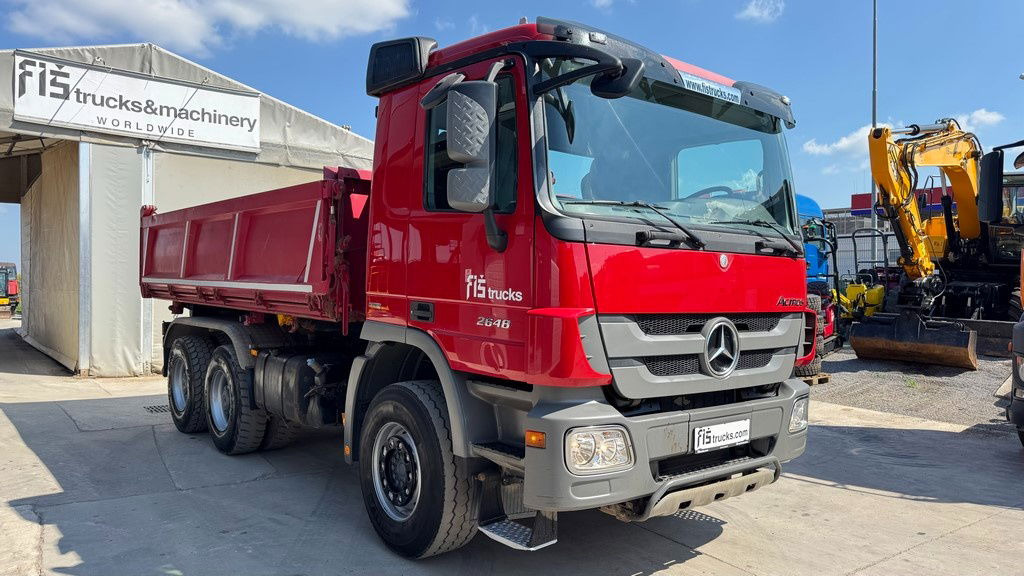 Mercedes-Benz Actros 2648 K 6X4 3 sided tipper - retarder - Camion benne: photos 4 Mercedes-Benz Actros 2648 K 6X4 3 sided tipper - retarder - Camion benne: photos 4
