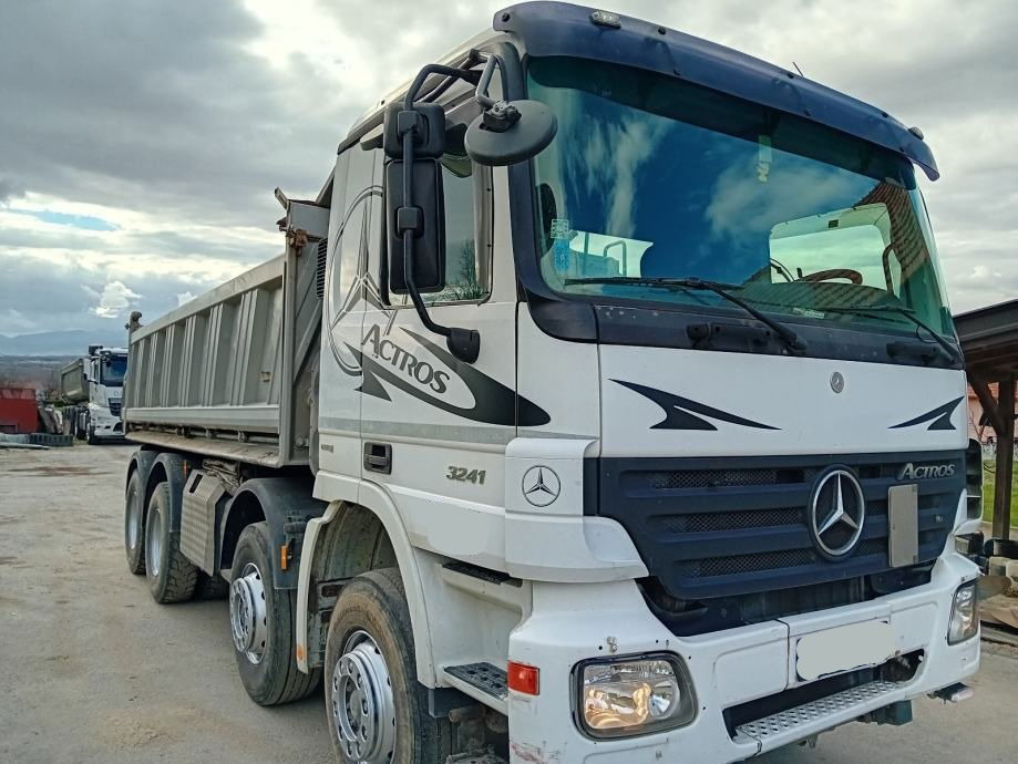 Mercedes-Benz Actros 3241 8x4 meiller tipper - bordmatic - Camion benne: photos 2 Mercedes-Benz Actros 3241 8x4 meiller tipper - bordmatic - Camion benne: photos 2