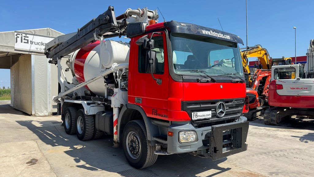 Mercedes-Benz Actros 3341 6x4 7m3 + 24m Cifa - Camion malaxeur: photos 3 Mercedes-Benz Actros 3341 6x4 7m3 + 24m Cifa - Camion malaxeur: photos 3