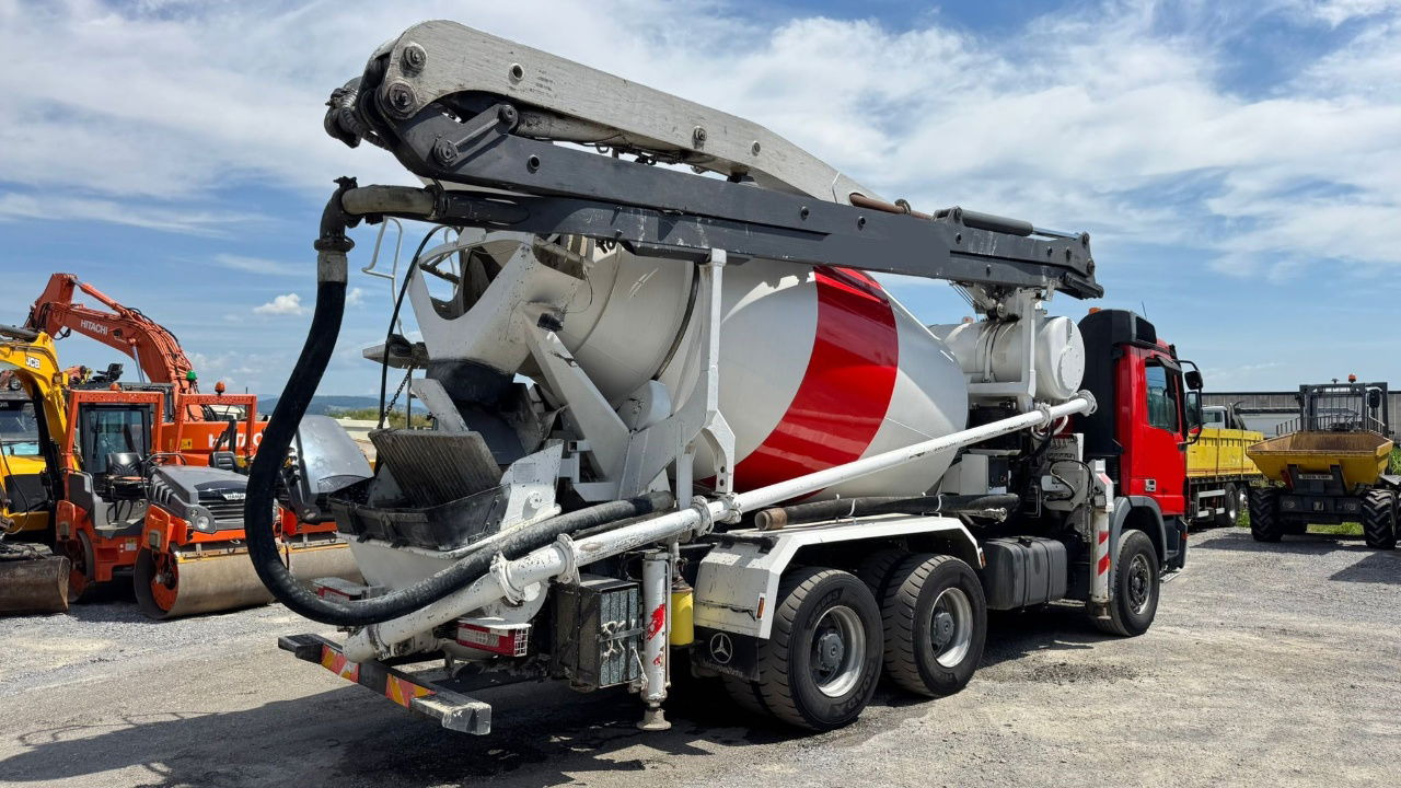 Mercedes-Benz Actros 3341 6x4 7m3 + 24m Cifa - Camion malaxeur: photos 4 Mercedes-Benz Actros 3341 6x4 7m3 + 24m Cifa - Camion malaxeur: photos 4