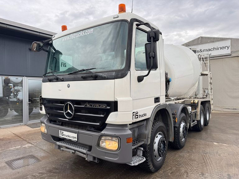 Mercedes-Benz Actros 3536 8x4 stetter schwing mixer 9m3 - Camion malaxeur: photos 1 Mercedes-Benz Actros 3536 8x4 stetter schwing mixer 9m3 - Camion malaxeur: photos 1