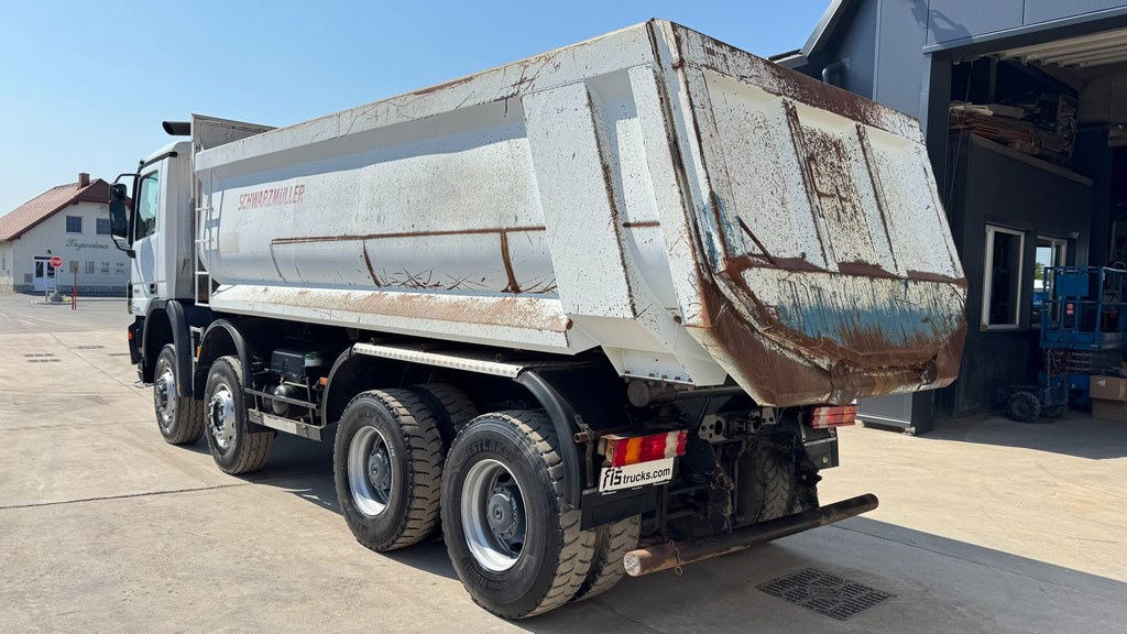 Mercedes-Benz Actros 4141 K 8x6 schwarzmuller mulda tipper - Camion benne: photos 5 Mercedes-Benz Actros 4141 K 8x6 schwarzmuller mulda tipper - Camion benne: photos 5