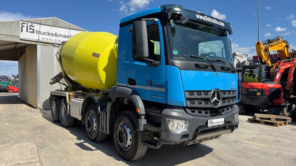 Mercedes-Benz Arocs 3543 8x4 schwing mixer 9m3 - Camion malaxeur: photos 3 Mercedes-Benz Arocs 3543 8x4 schwing mixer 9m3 - Camion malaxeur: photos 3
