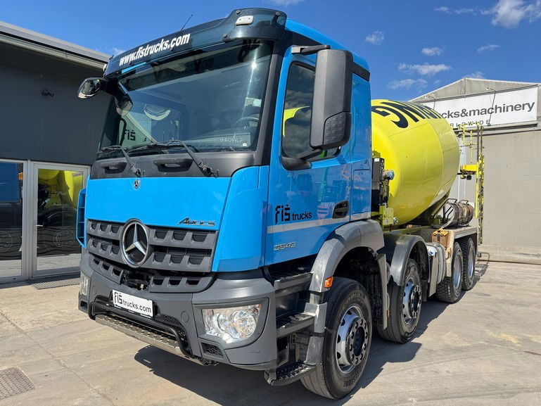 Mercedes-Benz Arocs 3543 8x4 schwing mixer 9m3 - Camion malaxeur: photos 1 Mercedes-Benz Arocs 3543 8x4 schwing mixer 9m3 - Camion malaxeur: photos 1