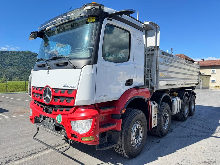Mercedes-Benz Arocs 4146 8X4 meiller tipper - bordmatic - Camion benne: photos 1 Mercedes-Benz Arocs 4146 8X4 meiller tipper - bordmatic - Camion benne: photos 1