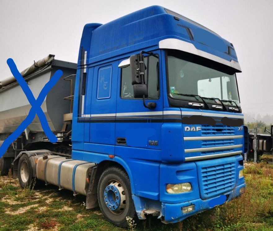 DAF XF 95.430 4x2 tractor unit - tipper hydraulics - euro 3 - Tracteur routier: photos 3 DAF XF 95.430 4x2 tractor unit - tipper hydraulics - euro 3 - Tracteur routier: photos 3