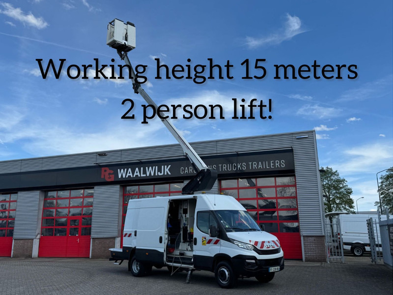 Iveco 70C15H 2 persoonslift, Electric/Hydraulic lift K 42 Hybrid - Camion: photos 1 Iveco 70C15H 2 persoonslift, Electric/Hydraulic lift K 42 Hybrid - Camion: photos 1