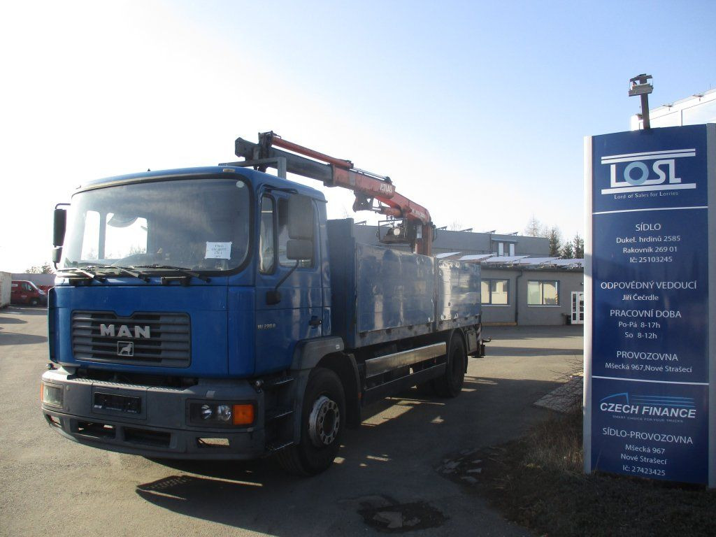 MAN 12.284 EURO 2 ATLAS - Camion grue: photos 1 MAN 12.284 EURO 2 ATLAS - Camion grue: photos 1