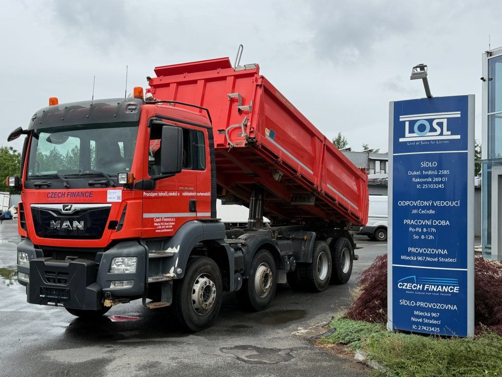 MAN TGS35.460 S3 8x4 EURO 6 - Camion benne: photos 1 MAN TGS35.460 S3 8x4 EURO 6 - Camion benne: photos 1