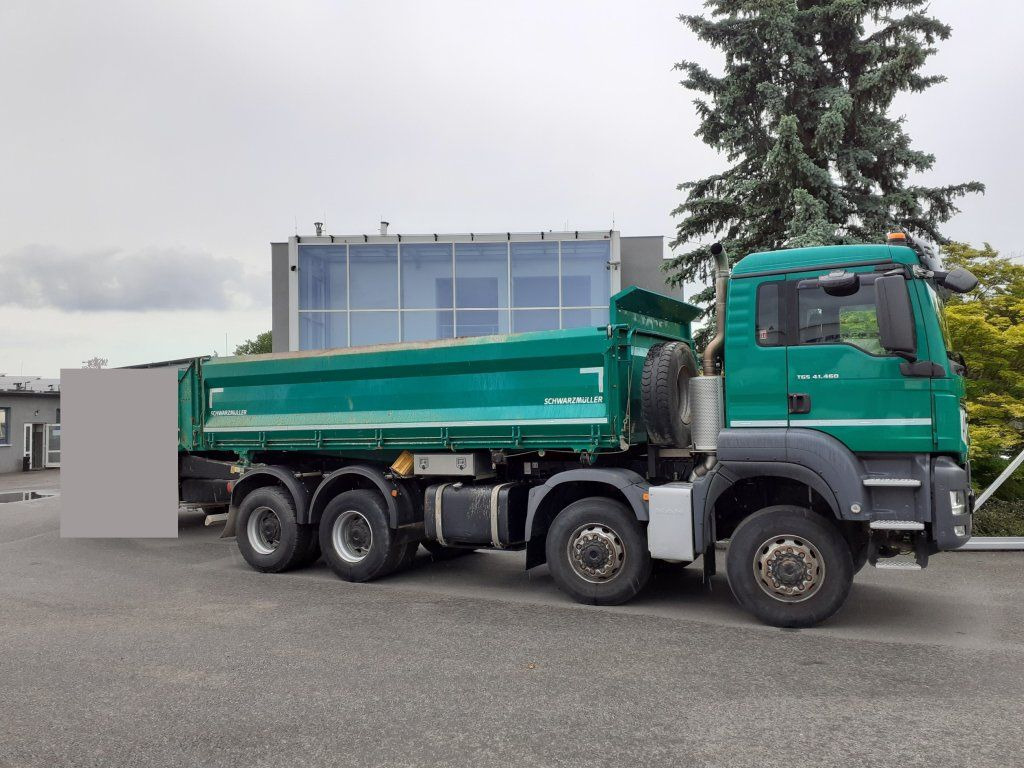 MAN TGS41.460 8x6 S3 EURO 6 - Camion benne: photos 2 MAN TGS41.460 8x6 S3 EURO 6 - Camion benne: photos 2