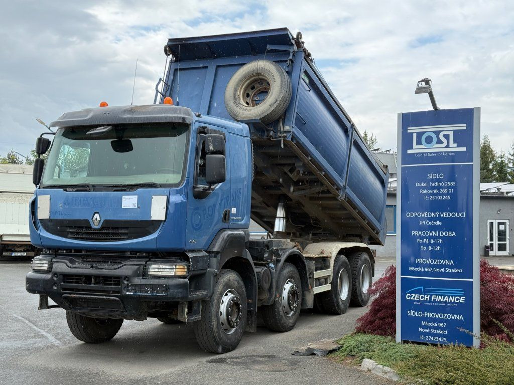 Renault Kerax 450 S3 8x4 EURO 4 - Camion benne: photos 1 Renault Kerax 450 S3 8x4 EURO 4 - Camion benne: photos 1