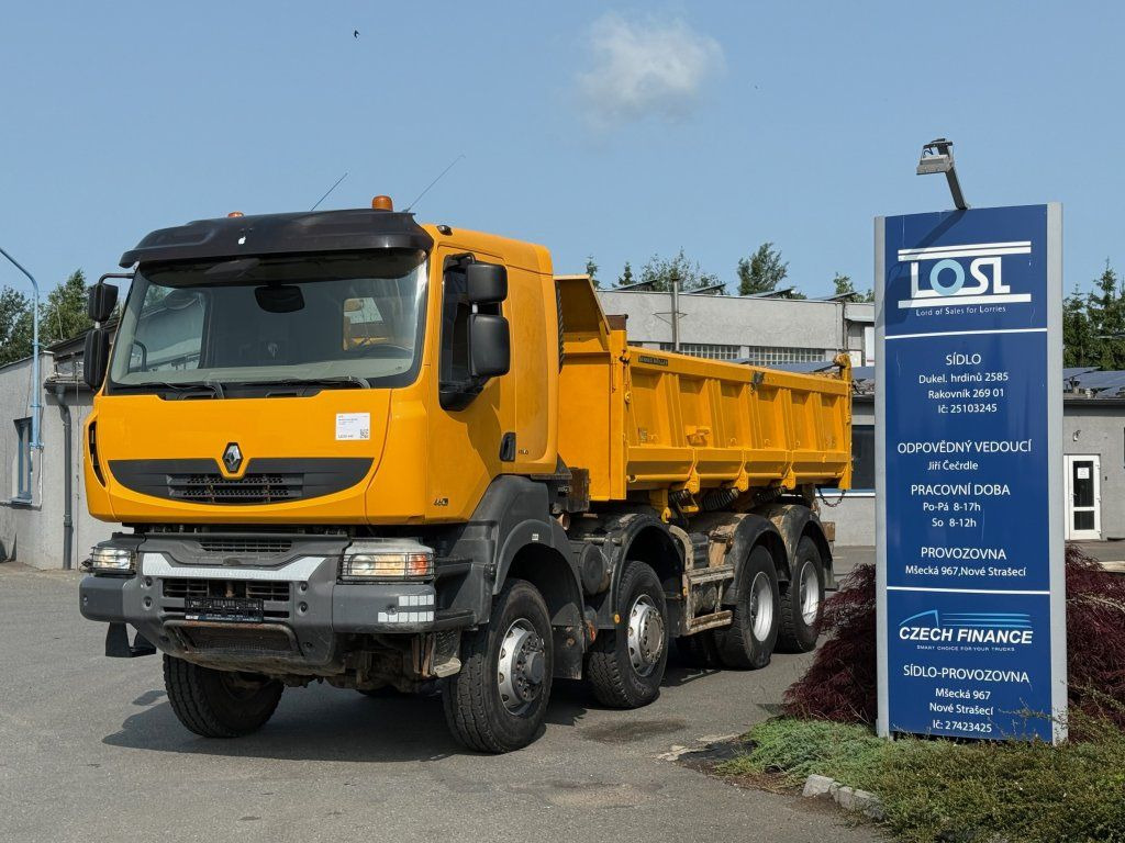 Renault Kerax 460 8x6 EURO 5 - Camion benne: photos 5 Renault Kerax 460 8x6 EURO 5 - Camion benne: photos 5