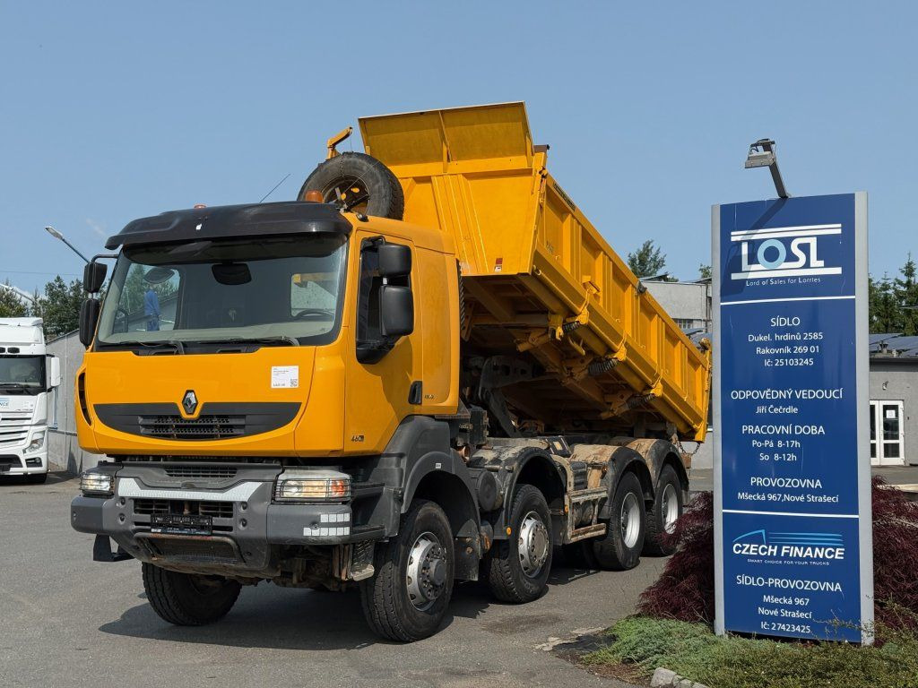 Renault Kerax 460 8x6 EURO 5 - Camion benne: photos 1 Renault Kerax 460 8x6 EURO 5 - Camion benne: photos 1