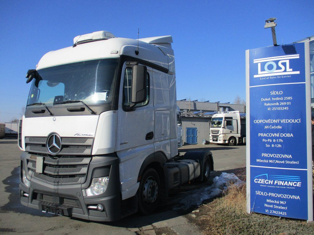 Mercedes-Benz 1845 Actros EURO 6 MEGA/lowdeck - Tracteur routier: photos 1 Mercedes-Benz 1845 Actros EURO 6 MEGA/lowdeck - Tracteur routier: photos 1