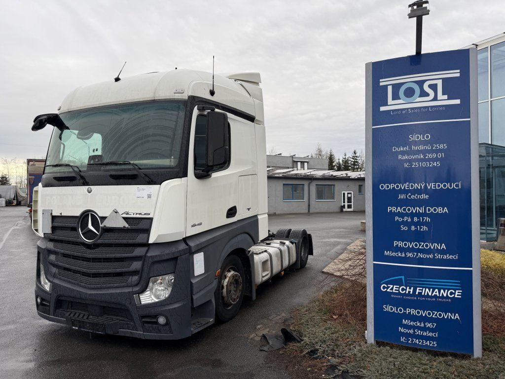 Mercedes-Benz 1845 Actros EURO 6 MEGA/lowdeck - Tracteur routier: photos 1 Mercedes-Benz 1845 Actros EURO 6 MEGA/lowdeck - Tracteur routier: photos 1