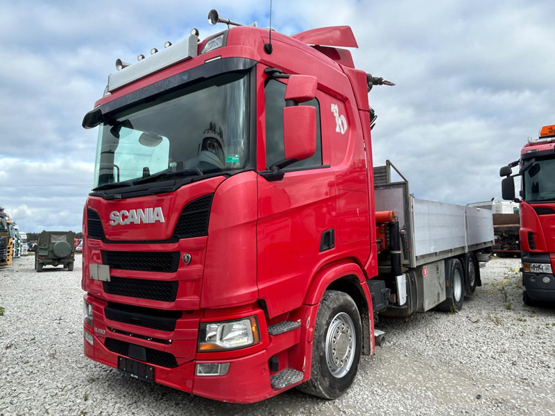 Scania R 450 | Palfinger PK 26002 | TULOSSA - Camion plateau, Camion grue: photos 1 Scania R 450 | Palfinger PK 26002 | TULOSSA - Camion plateau, Camion grue: photos 1