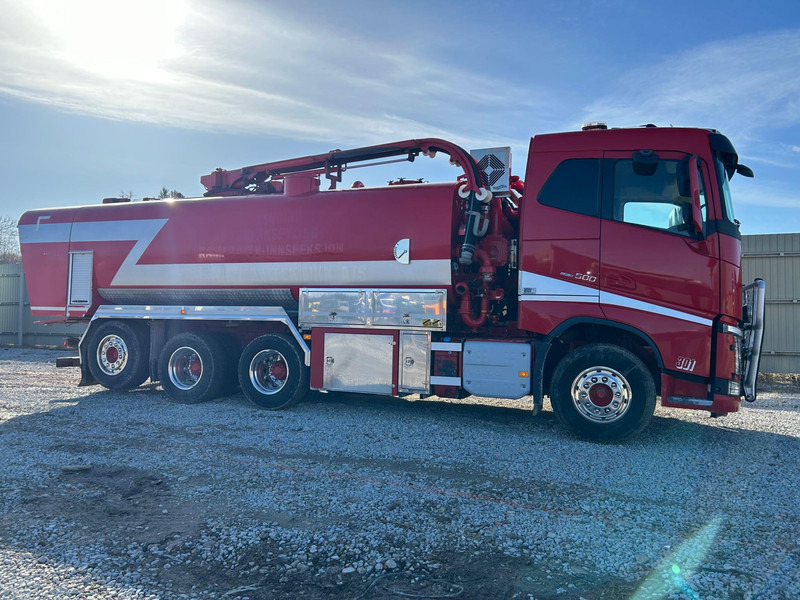 Volvo FH 500 8x4*4 KORP&SON 10000 + 10500 l / VACUUM Vacustar W1600R / PRESSURE Uraca KF716 - 350 l/min - 170 bar / TULOSSA VARATTU - Camion hydrocureur: photos 5 Volvo FH 500 8x4*4 KORP&SON 10000 + 10500 l / VACUUM Vacustar W1600R / PRESSURE Uraca KF716 - 350 l/min - 170 bar / TULOSSA VARATTU - Camion hydrocureur: photos 5