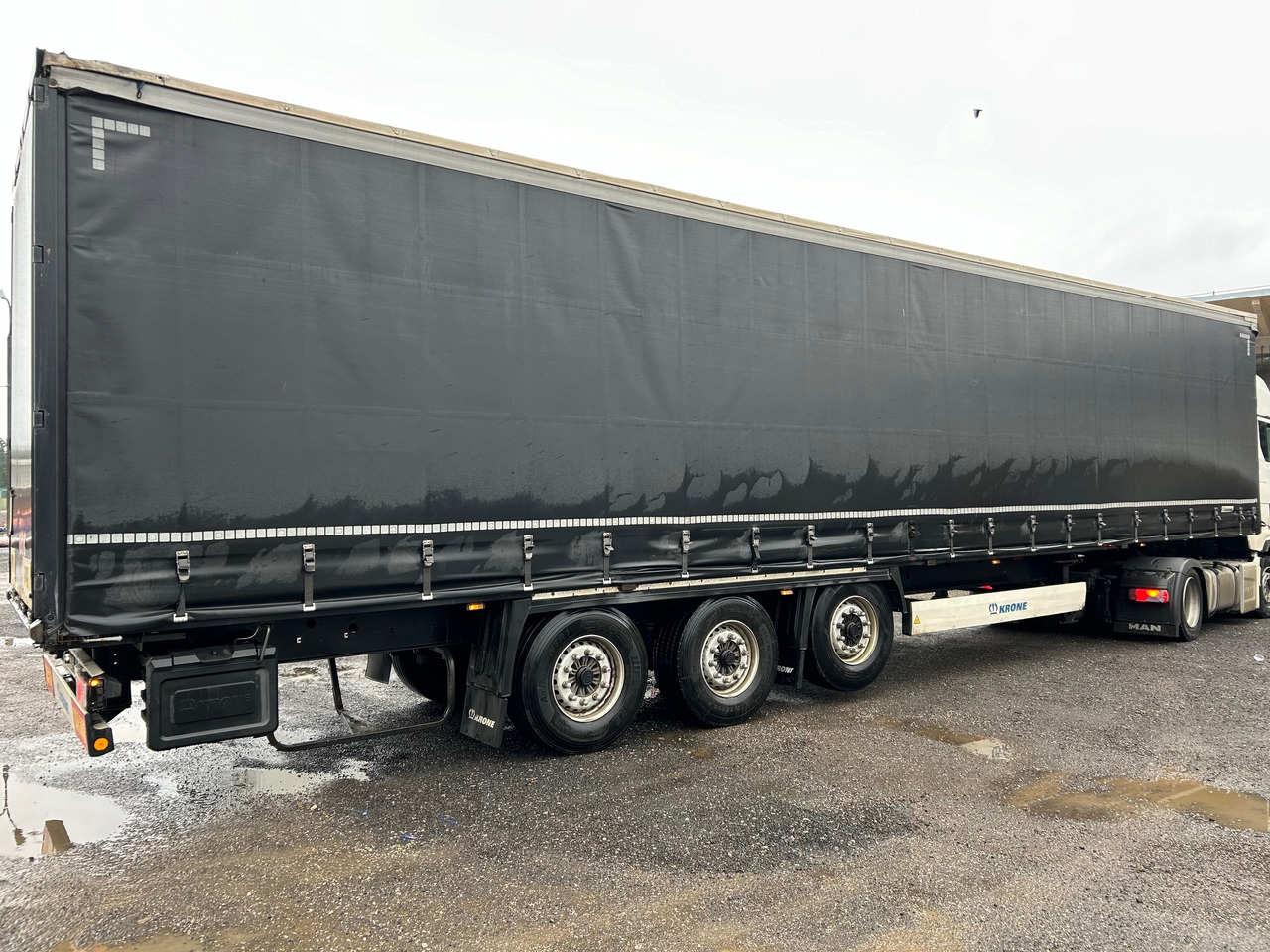 KRONE Coil Liner 2017 Tautliner Coilmulde - Semi-remorque rideaux coulissants: photos 5 KRONE Coil Liner 2017 Tautliner Coilmulde - Semi-remorque rideaux coulissants: photos 5