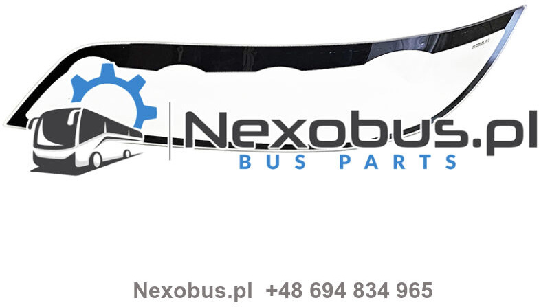 Klosz reflektora Neoplan Skyliner Cityliner lewy czarny - Feu avant pour Bus: photos 1 Klosz reflektora Neoplan Skyliner Cityliner lewy czarny - Feu avant pour Bus: photos 1