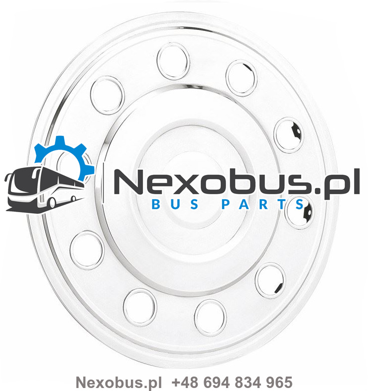 Kołpak 16" nierdzewny tył Fiat Ducato Iveco Daily Ford Transit - Pneus et jantes pour Bus: photos 1 Kołpak 16" nierdzewny tył Fiat Ducato Iveco Daily Ford Transit - Pneus et jantes pour Bus: photos 1