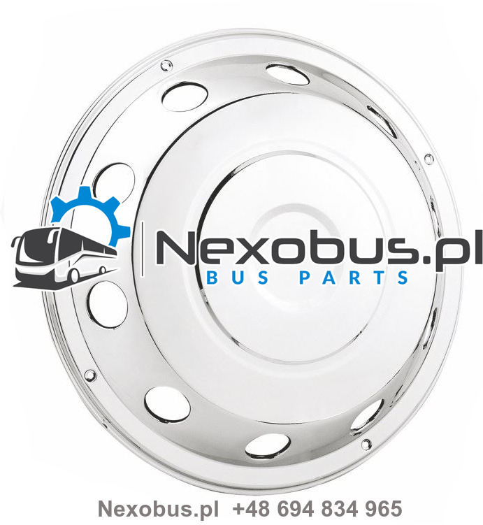 Kołpak 19.5" nierdzewny przód Solbus C 9.5 C10.5 Mercedes Tourino - Pneus et jantes pour Bus: photos 1 Kołpak 19.5" nierdzewny przód Solbus C 9.5 C10.5 Mercedes Tourino - Pneus et jantes pour Bus: photos 1