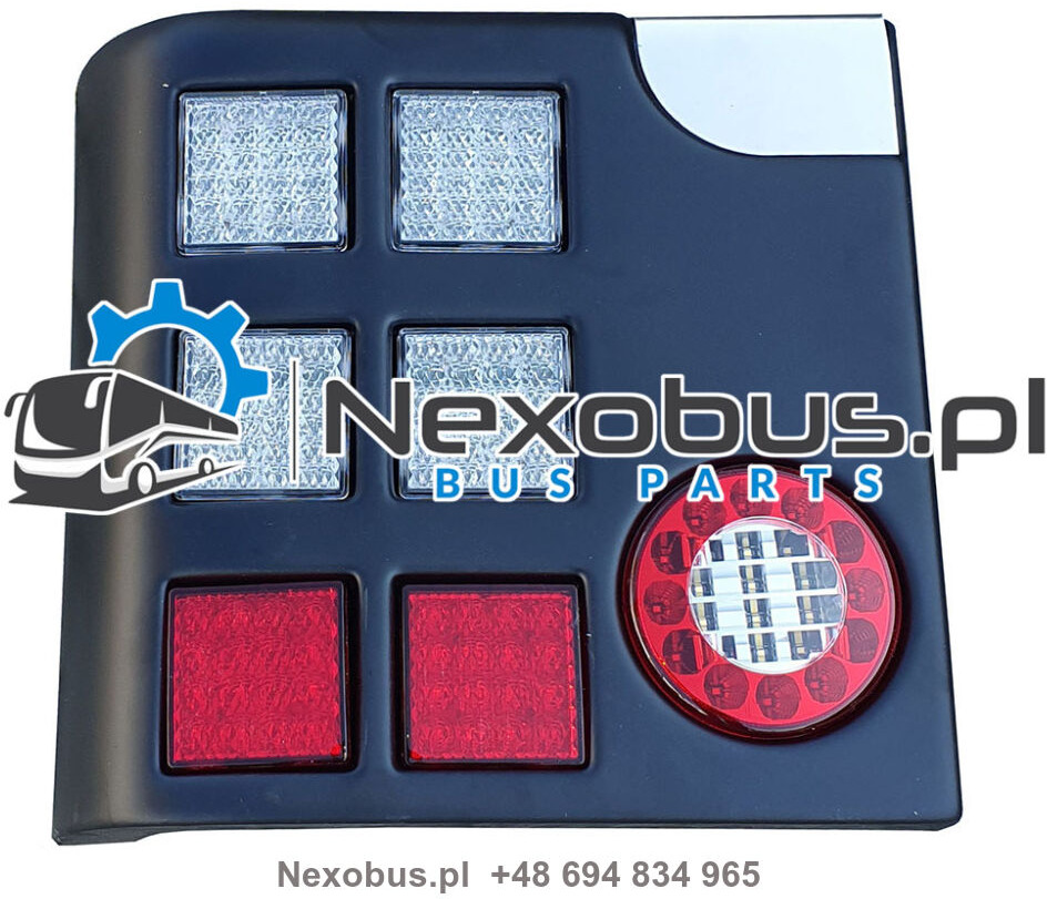 Lampa tył Vanhool T915 T916 T917 lewy kompletna - Feu arrière pour Bus: photos 1 Lampa tył Vanhool T915 T916 T917 lewy kompletna - Feu arrière pour Bus: photos 1