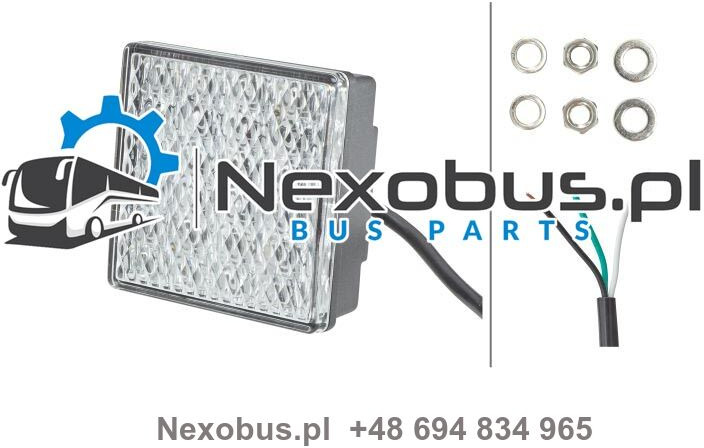 Lampa tył stop z kierunkiem LED Vanhool T915 T916 T917 - Feu arrière pour Bus: photos 1 Lampa tył stop z kierunkiem LED Vanhool T915 T916 T917 - Feu arrière pour Bus: photos 1