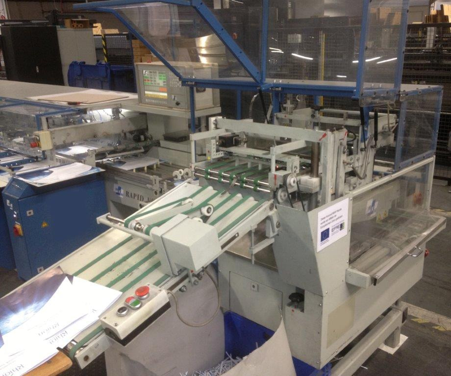 Gathering machine / booklet maker MKW Rapid UT 14B3GS + SFT 350 with 14 stations - Machine d'emballage et de conditionnement: photos 2 Gathering machine / booklet maker MKW Rapid UT 14B3GS + SFT 350 with 14 stations - Machine d'emballage et de conditionnement: photos 2