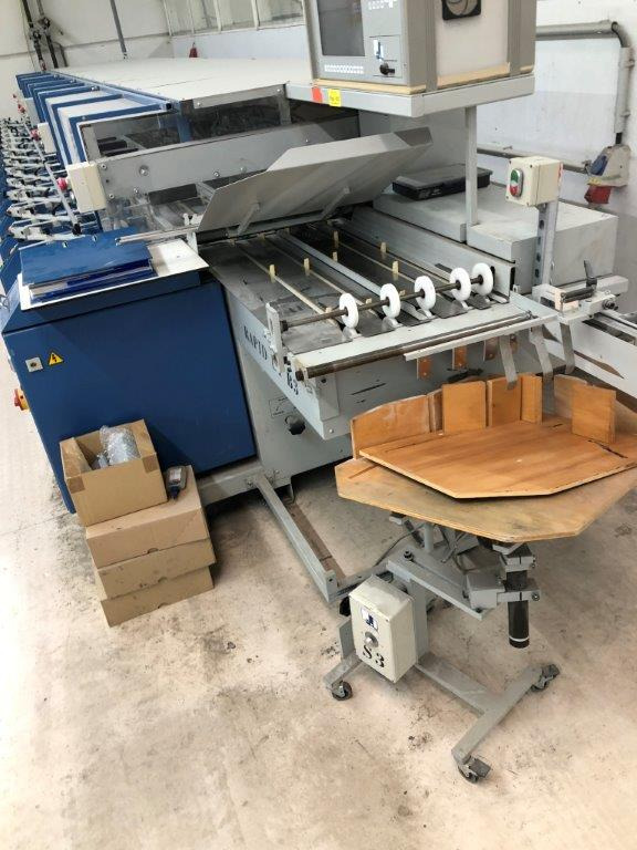 Gathering machine / booklet maker MKW Rapid UT 14B3GS + SFT 350 with 14 stations - Machine d'emballage et de conditionnement: photos 5 Gathering machine / booklet maker MKW Rapid UT 14B3GS + SFT 350 with 14 stations - Machine d'emballage et de conditionnement: photos 5