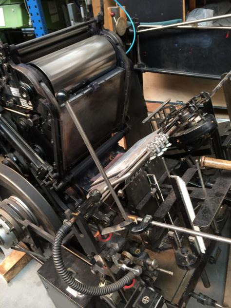 Heidelberg GT A3 automatic platen printer - Machine d'impression: photos 5 Heidelberg GT A3 automatic platen printer - Machine d'impression: photos 5