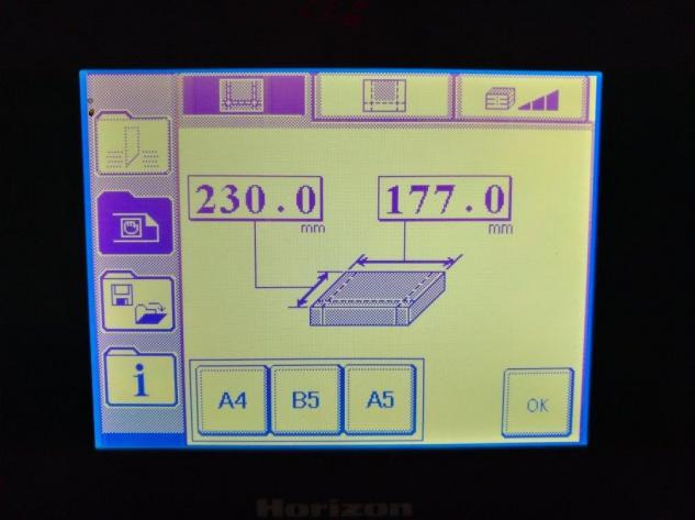 Horizon HT-30 autom. Rotary three-knife trimmer - Massicot: photos 4 Horizon HT-30 autom. Rotary three-knife trimmer - Massicot: photos 4