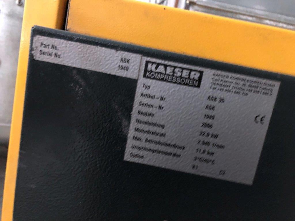 Kaeser ASK 35 compressor unit - Compresseur d'air: photos 5 Kaeser ASK 35 compressor unit - Compresseur d'air: photos 5