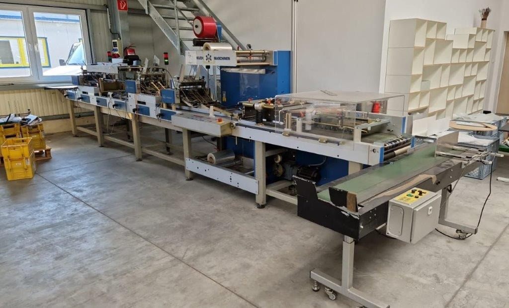 Opp film packaging machine with tear thread Pfankuch 4506 - Machine d'emballage et de conditionnement: photos 1 Opp film packaging machine with tear thread Pfankuch 4506 - Machine d'emballage et de conditionnement: photos 1