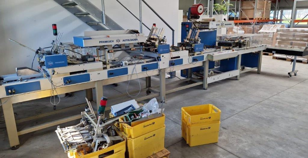 Opp film packaging machine with tear thread Pfankuch 4506 - Machine d'emballage et de conditionnement: photos 2 Opp film packaging machine with tear thread Pfankuch 4506 - Machine d'emballage et de conditionnement: photos 2