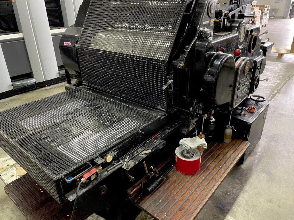 Original Heidelberg Zylinder OHZ SBB size 56 x 82 cm only for die cutting - Relieuse: photos 3 Original Heidelberg Zylinder OHZ SBB size 56 x 82 cm only for die cutting - Relieuse: photos 3